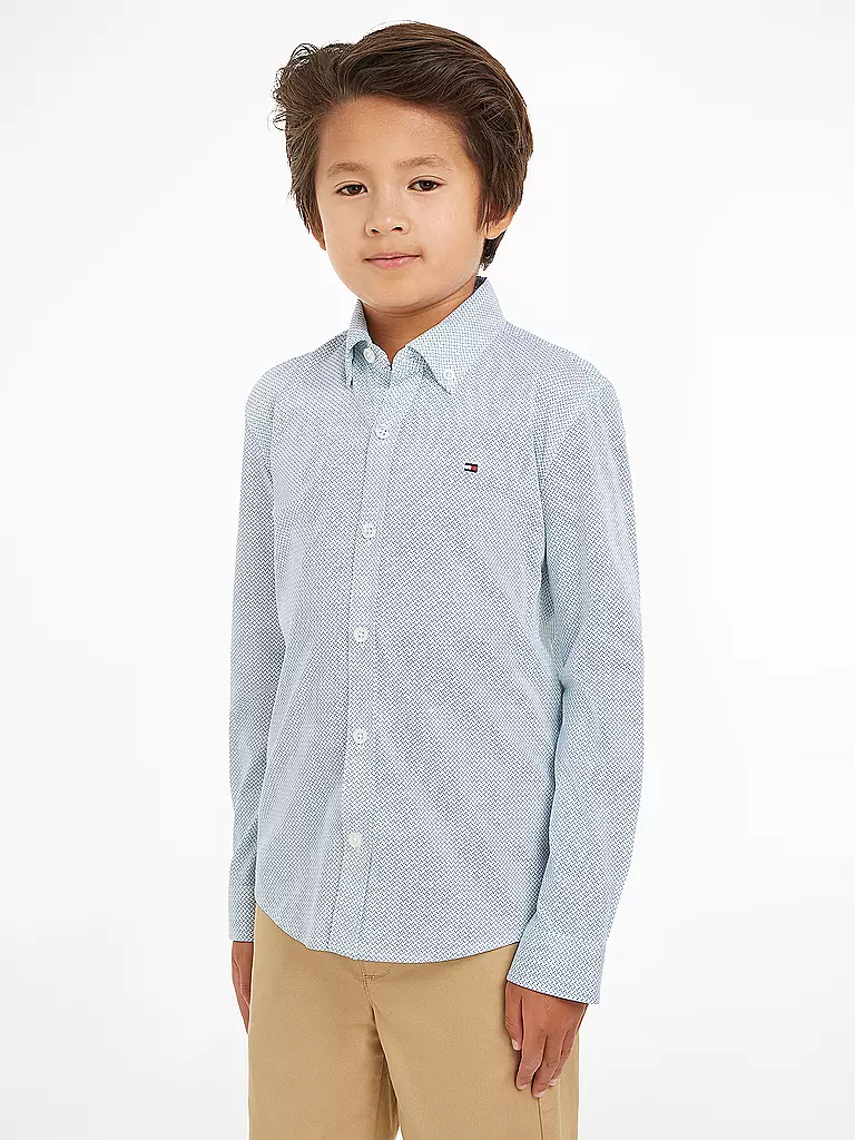 TOMMY HILFIGER | Jungen Hemd | blau