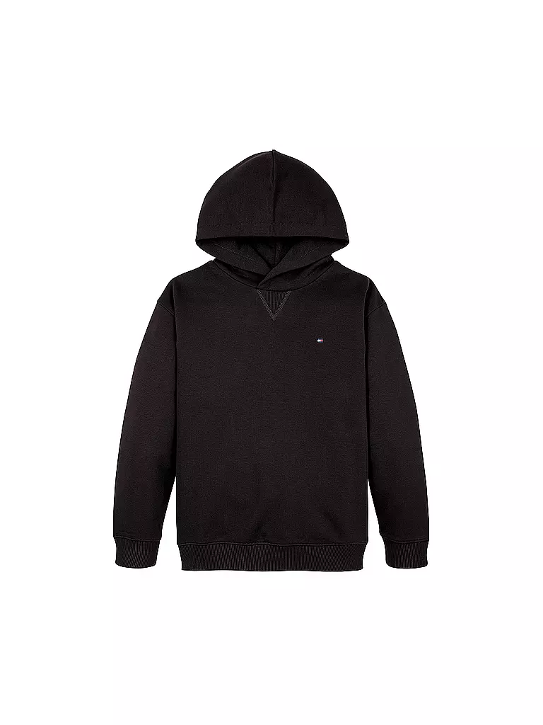 TOMMY HILFIGER | Jungen Kapuzensweater - Hoodie  | schwarz