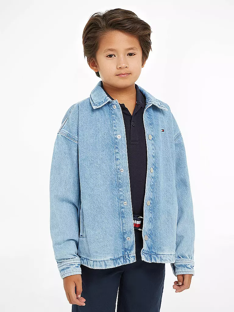 TOMMY HILFIGER | Jungen Overshirt | blau