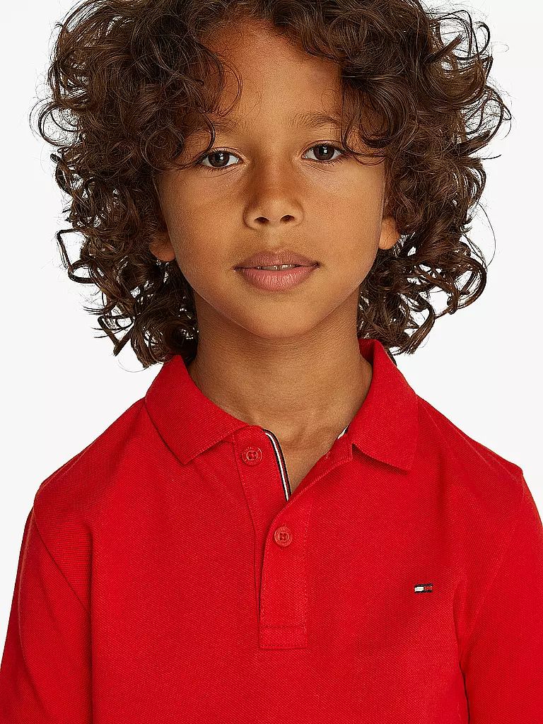 TOMMY HILFIGER | Jungen Poloshirt | rot