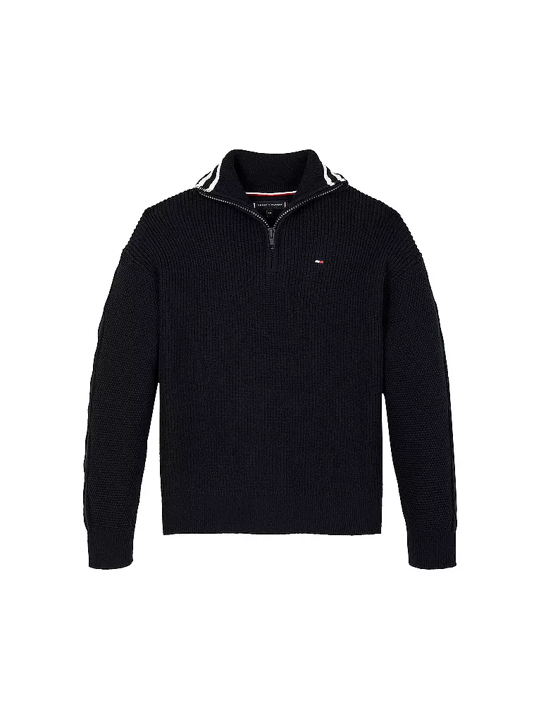 TOMMY HILFIGER | Jungen Pullover  | dunkelblau