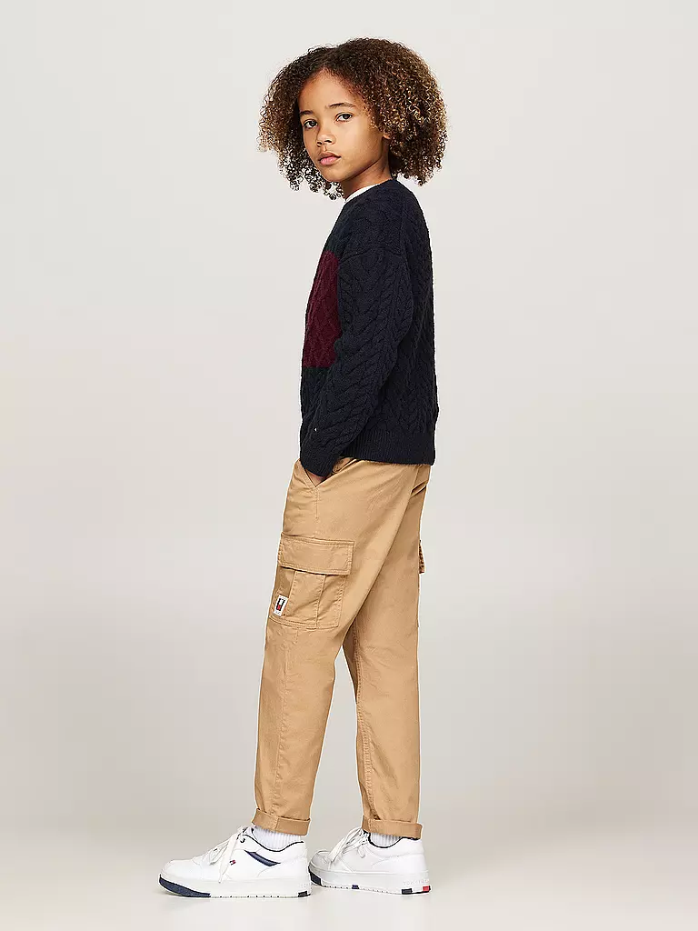 TOMMY HILFIGER | Jungen Pullover | dunkelblau