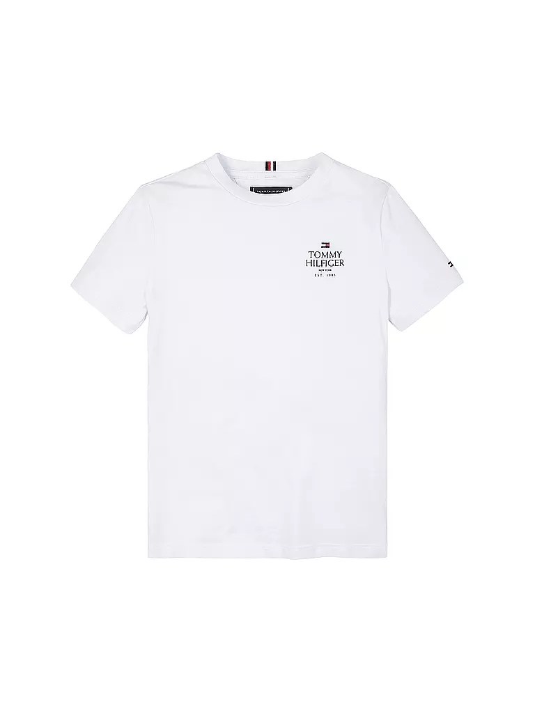 TOMMY HILFIGER | Jungen T-Shirt | weiss