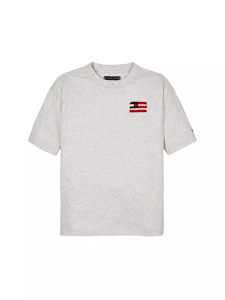 TOMMY HILFIGER | Jungen T-Shirt | hellgrau