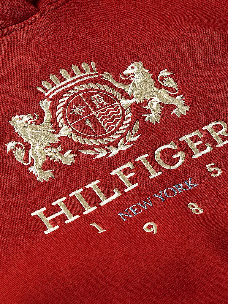 TOMMY HILFIGER | Kapuzenpullover - Hoodie | rot