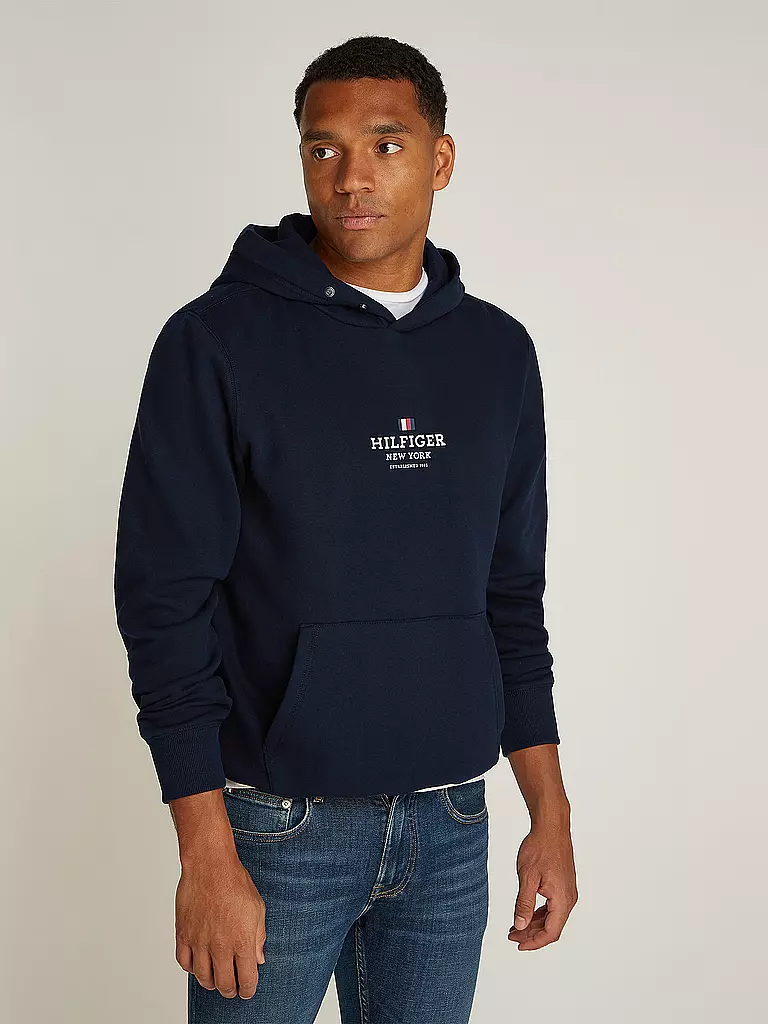 TOMMY HILFIGER | Kapuzensweater - Hoodie | dunkelblau