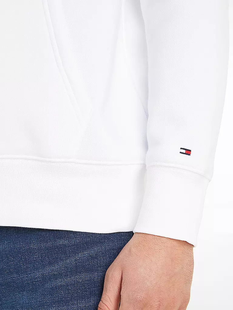 TOMMY HILFIGER | Kapuzensweater - Hoodie | weiss