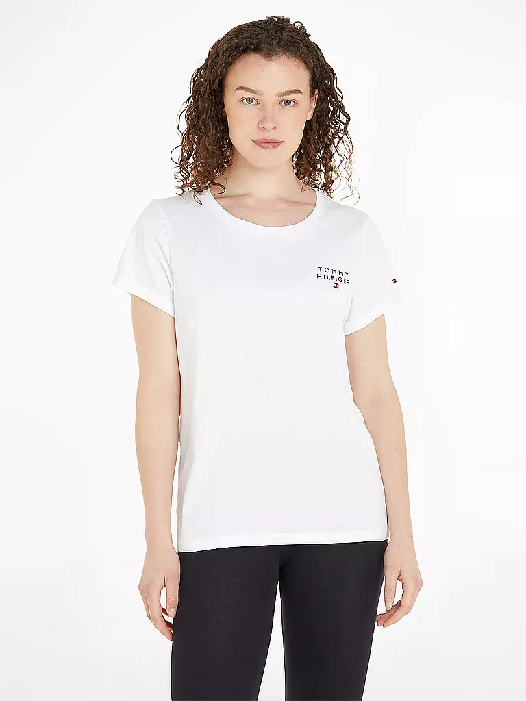 TOMMY HILFIGER | Loungwear T-Shirt | weiss