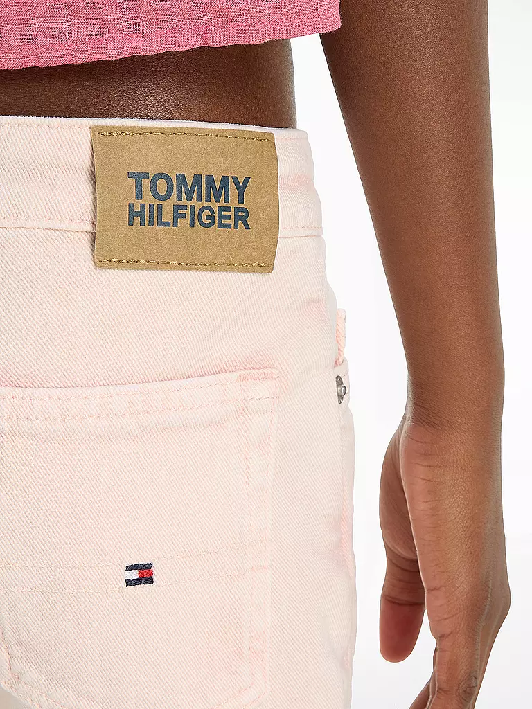 TOMMY HILFIGER | Mädchen Jeanshorts  | rosa