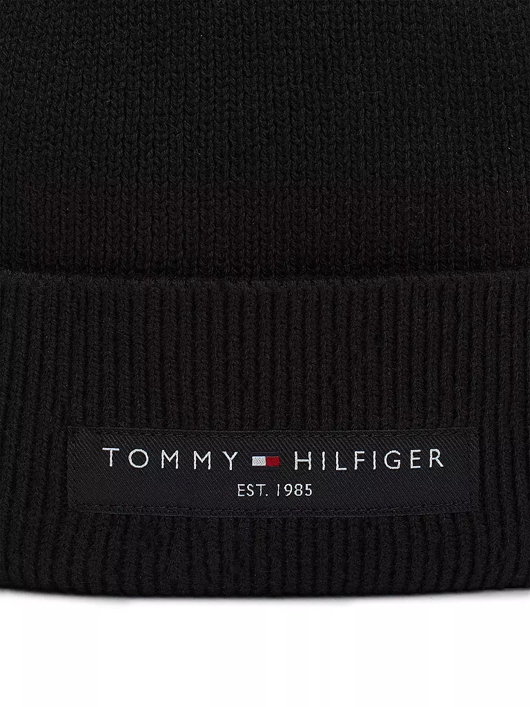 TOMMY HILFIGER | Mütze - Haube | schwarz