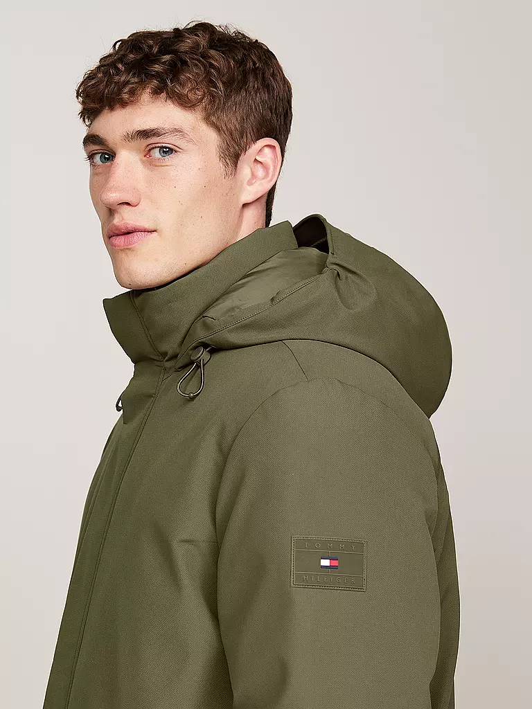 TOMMY HILFIGER | Parka TECH PADDED | schwarz