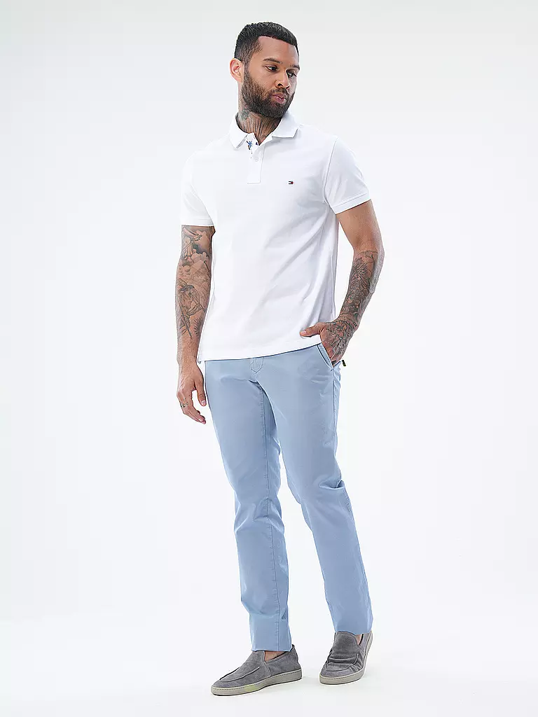 TOMMY HILFIGER | Poloshirt  | weiss