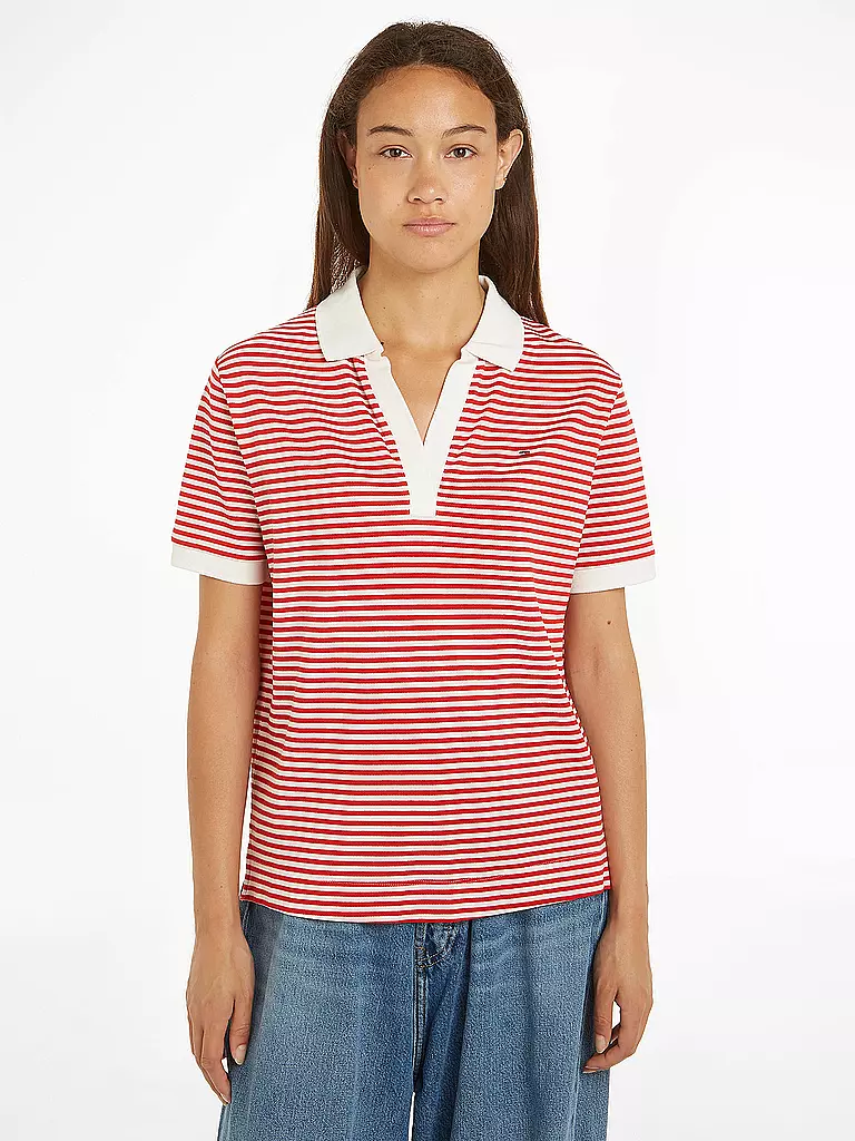 TOMMY HILFIGER | Poloshirt  | rot