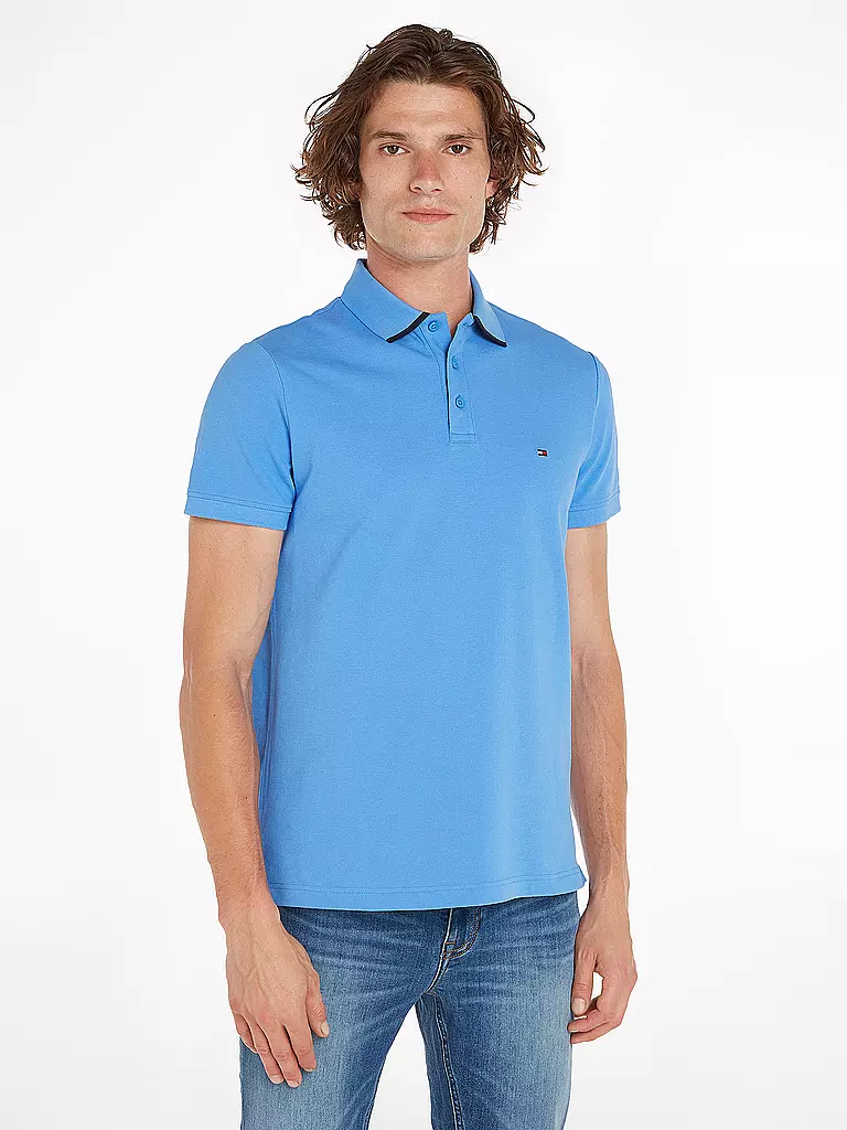 TOMMY HILFIGER | Poloshirt Regular Fit | blau