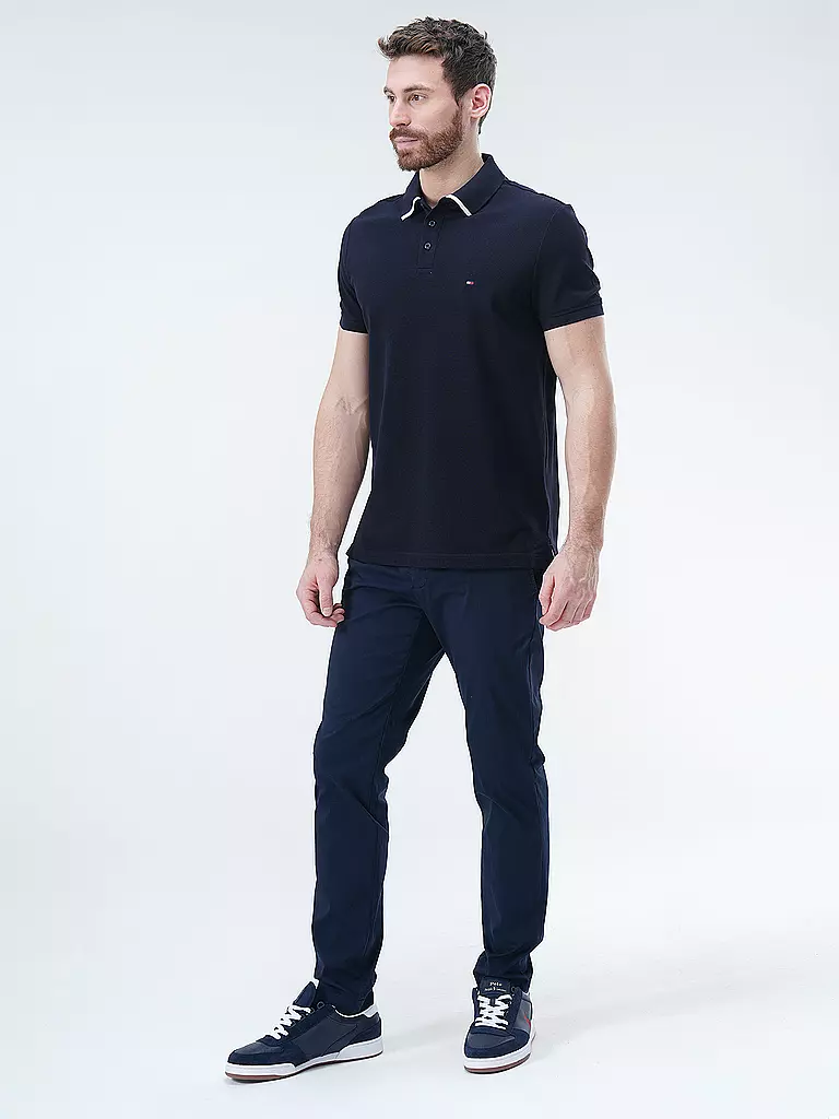 TOMMY HILFIGER | Poloshirt Regular Fit | blau