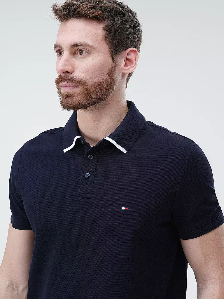 TOMMY HILFIGER | Poloshirt Regular Fit | blau