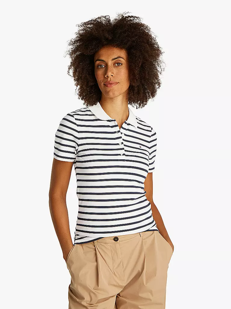 TOMMY HILFIGER | Poloshirt Slim Fit 1985 | weiss