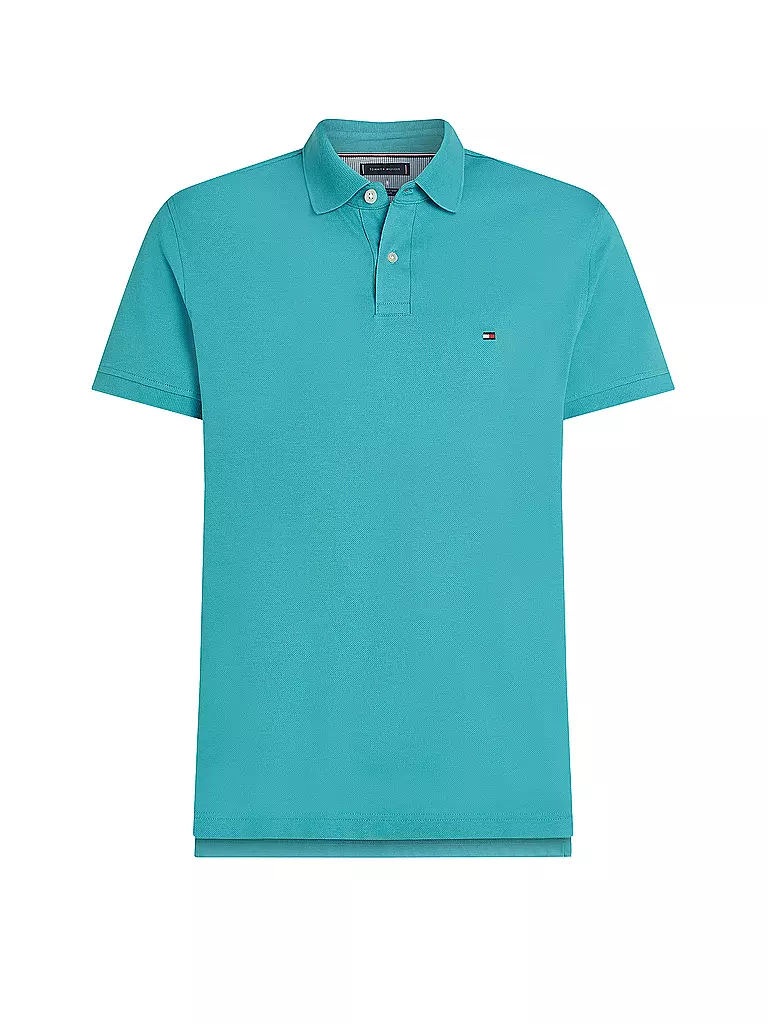 TOMMY HILFIGER | Poloshirt Slim Fit | türkis