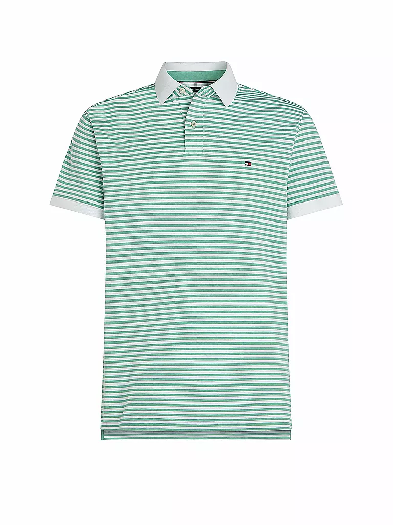 TOMMY HILFIGER | Poloshirt Slim Fit | grün