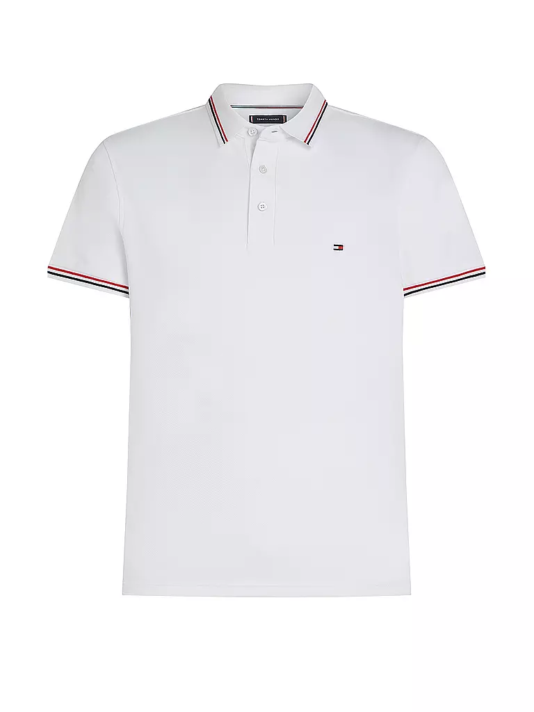 TOMMY HILFIGER | Poloshirt Slim Fit | weiss