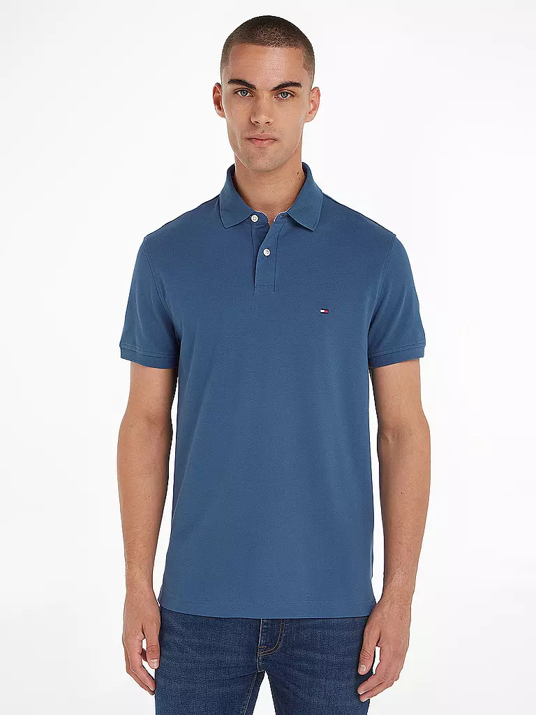 TOMMY HILFIGER | Poloshirt Slim Fit | blau