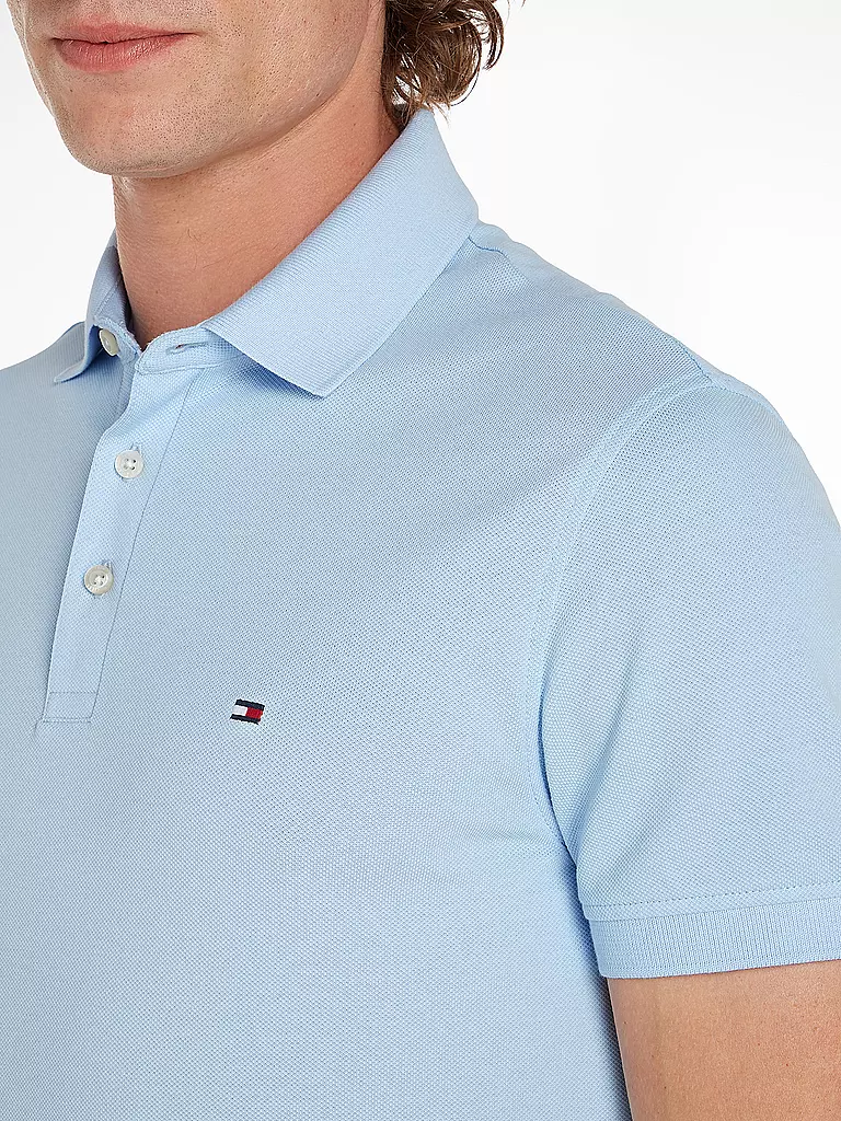 TOMMY HILFIGER | Poloshirt Slim Fit | hellblau