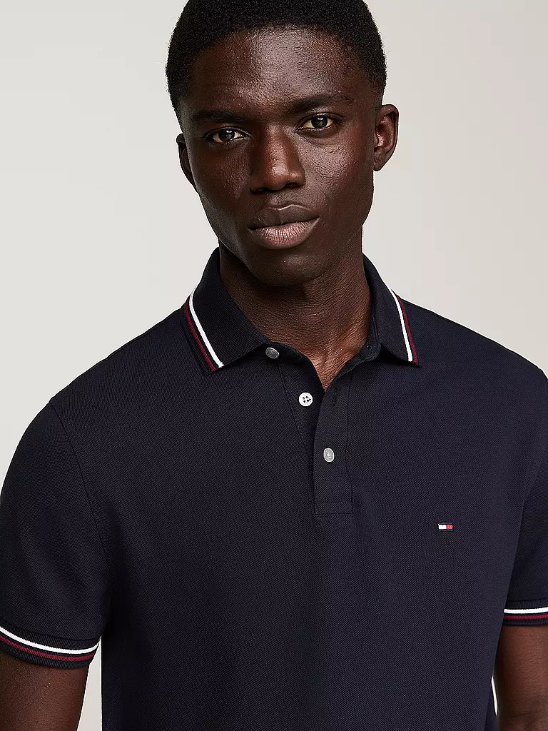 TOMMY HILFIGER | Poloshirt Slim Fit | blau