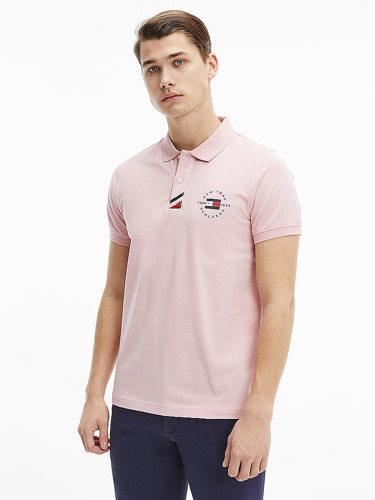 hilfiger poloshirt rosa