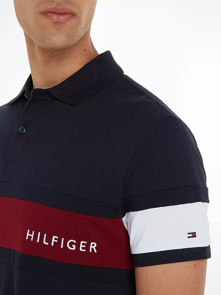 TOMMY HILFIGER | Poloshirt | blau