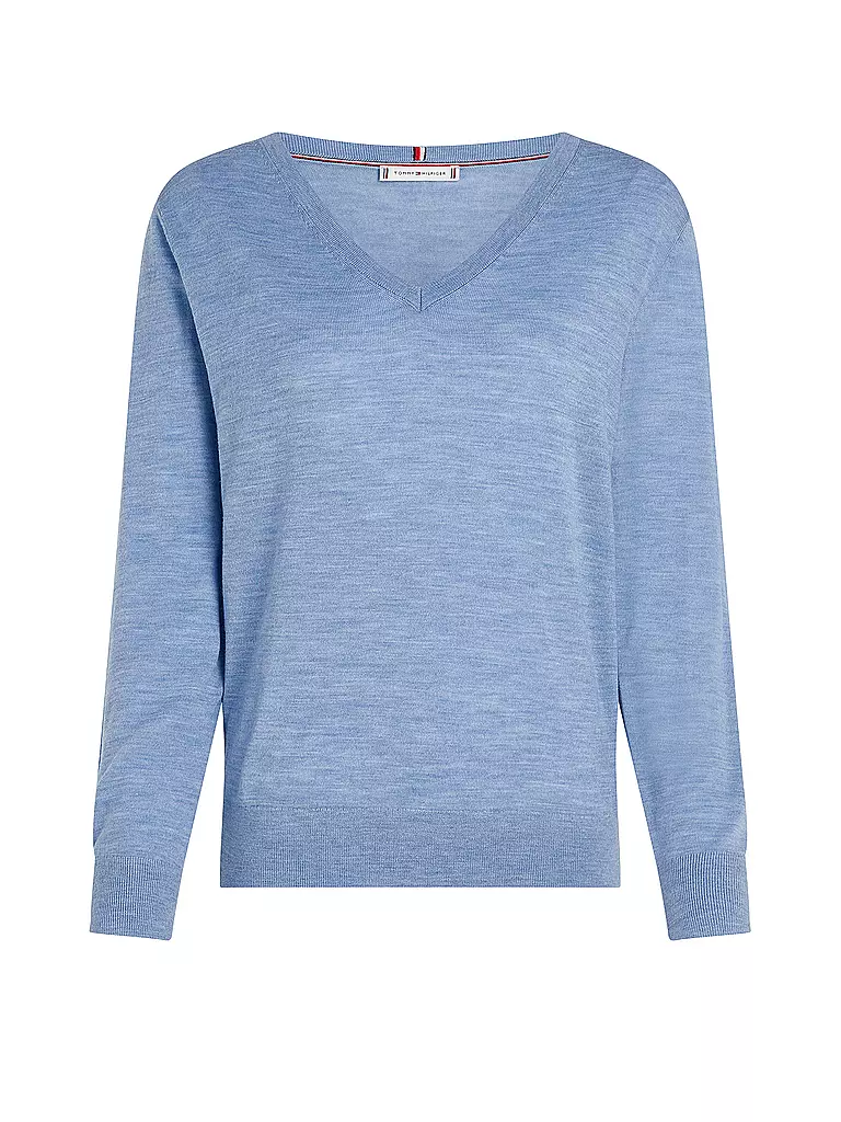 TOMMY HILFIGER | Pullover  | hellblau