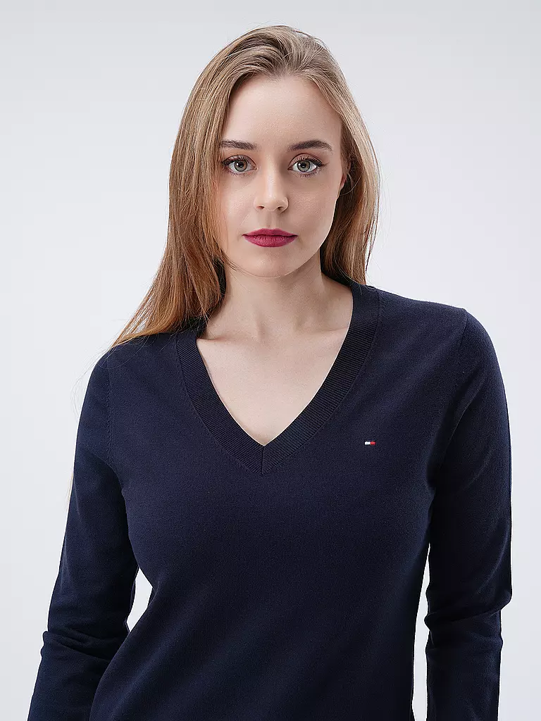 TOMMY HILFIGER | Pullover  | dunkelblau