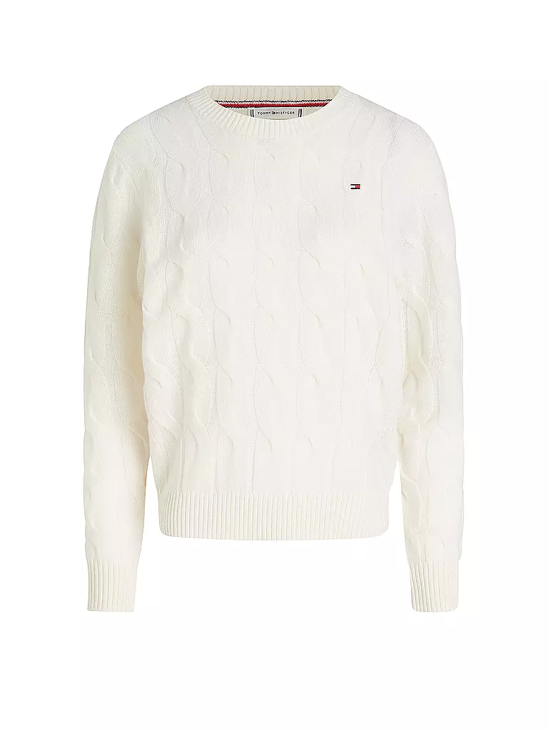 TOMMY HILFIGER | Pullover | weiss