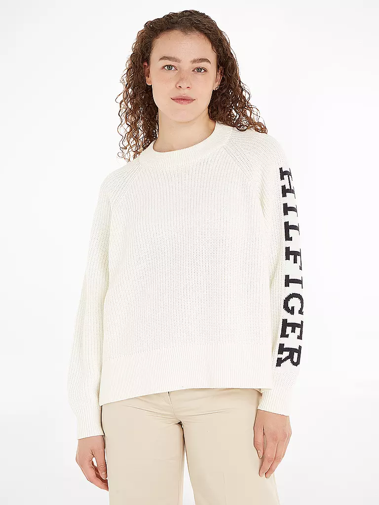 TOMMY HILFIGER | Pullover | weiss