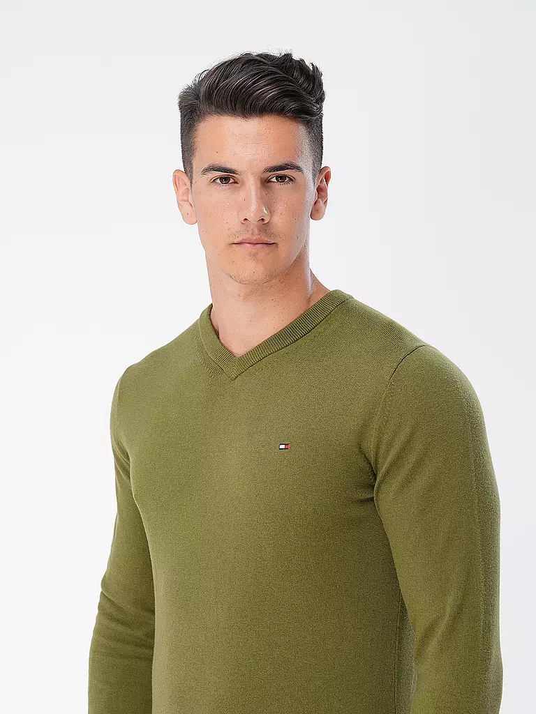 TOMMY HILFIGER | Pullover | olive