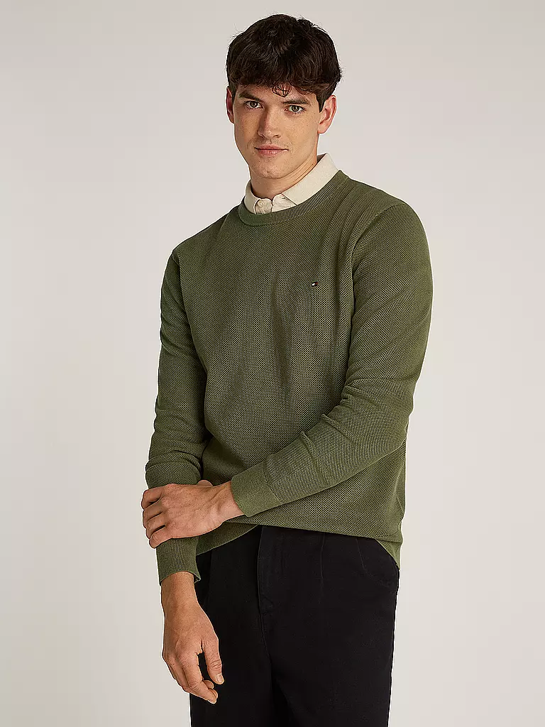 TOMMY HILFIGER | Pullover | olive