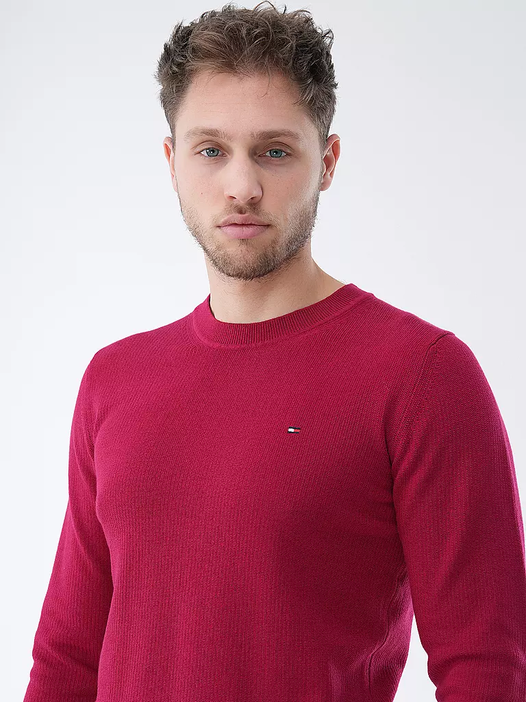 TOMMY HILFIGER | Pullover | rot