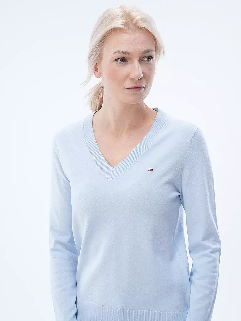 TOMMY HILFIGER | Pullover | hellblau