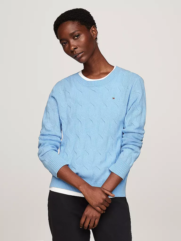 TOMMY HILFIGER | Pullover | hellblau