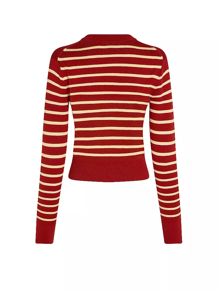 TOMMY HILFIGER | Pullover | rot