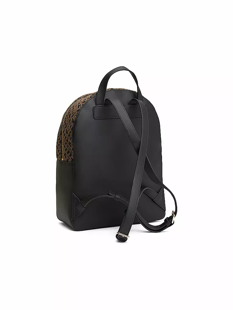 TOMMY HILFIGER | Rucksack TH JACQUARD | schwarz