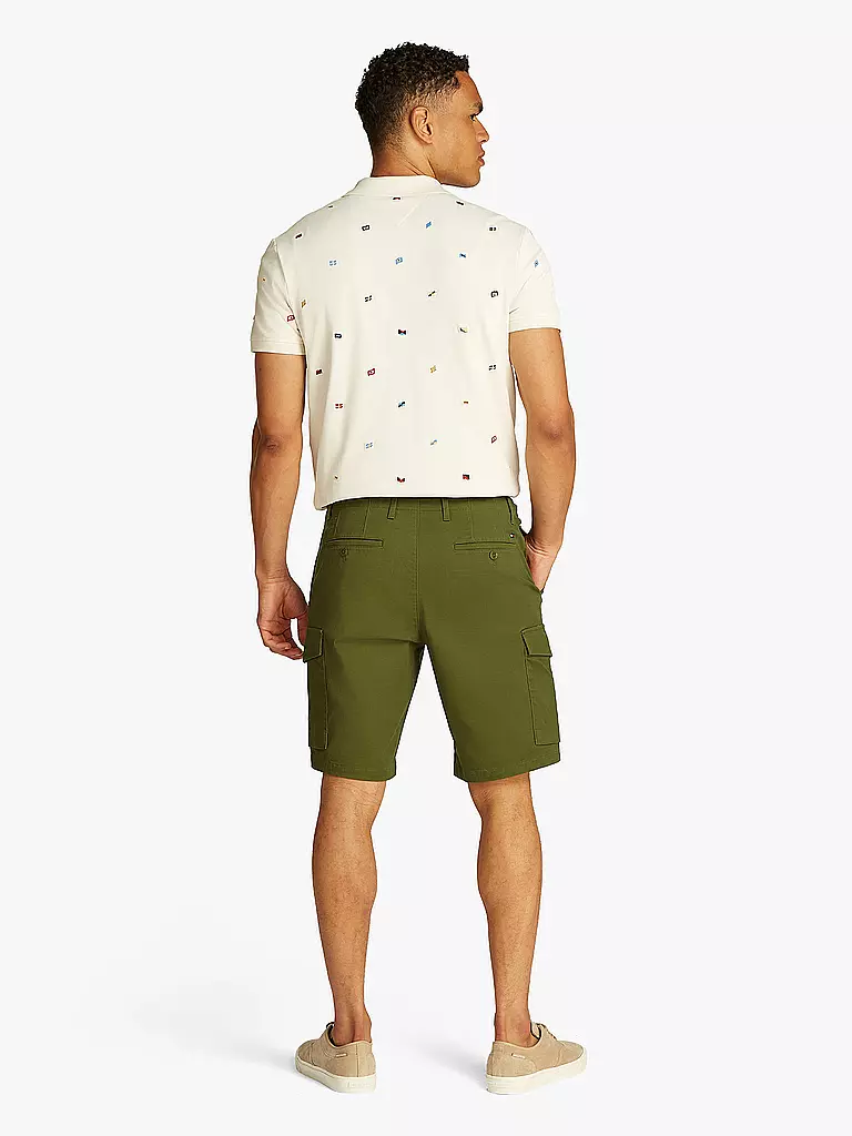 TOMMY HILFIGER | Shorts Relaxed Fit HARLEM | olive