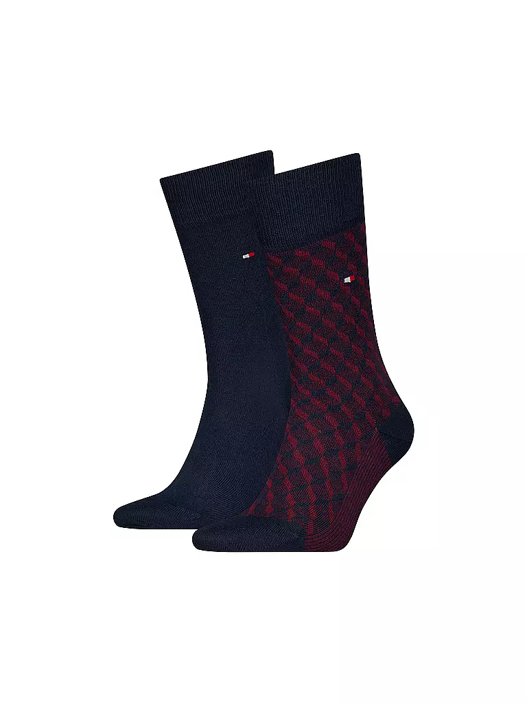 TOMMY HILFIGER | Socken 2-er Pkg navy | dunkelblau