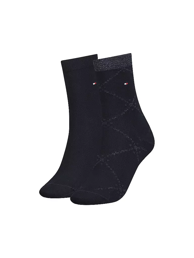 TOMMY HILFIGER | Socken 2-er Pkg. navy | dunkelblau