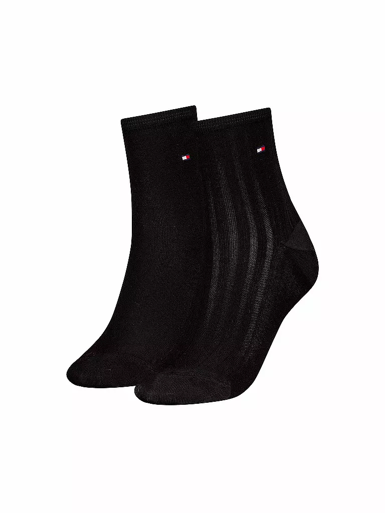 TOMMY HILFIGER | Socken 2er Pkg. black | schwarz