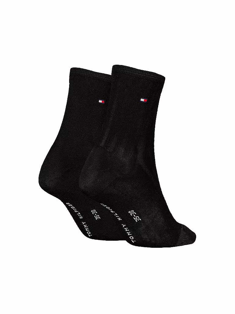 TOMMY HILFIGER | Socken 2er Pkg. black | dunkelblau