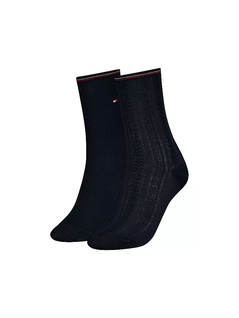 TOMMY HILFIGER | Socken 2er Pkg. Navy  | dunkelblau