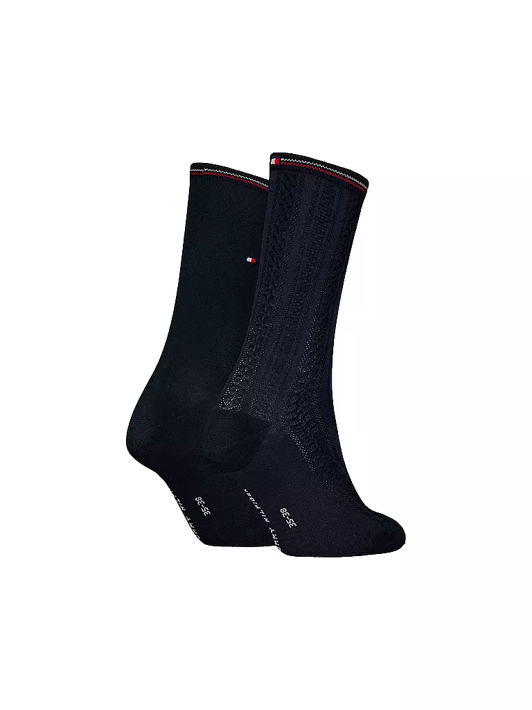 TOMMY HILFIGER | Socken 2er Pkg. Navy  | dunkelblau