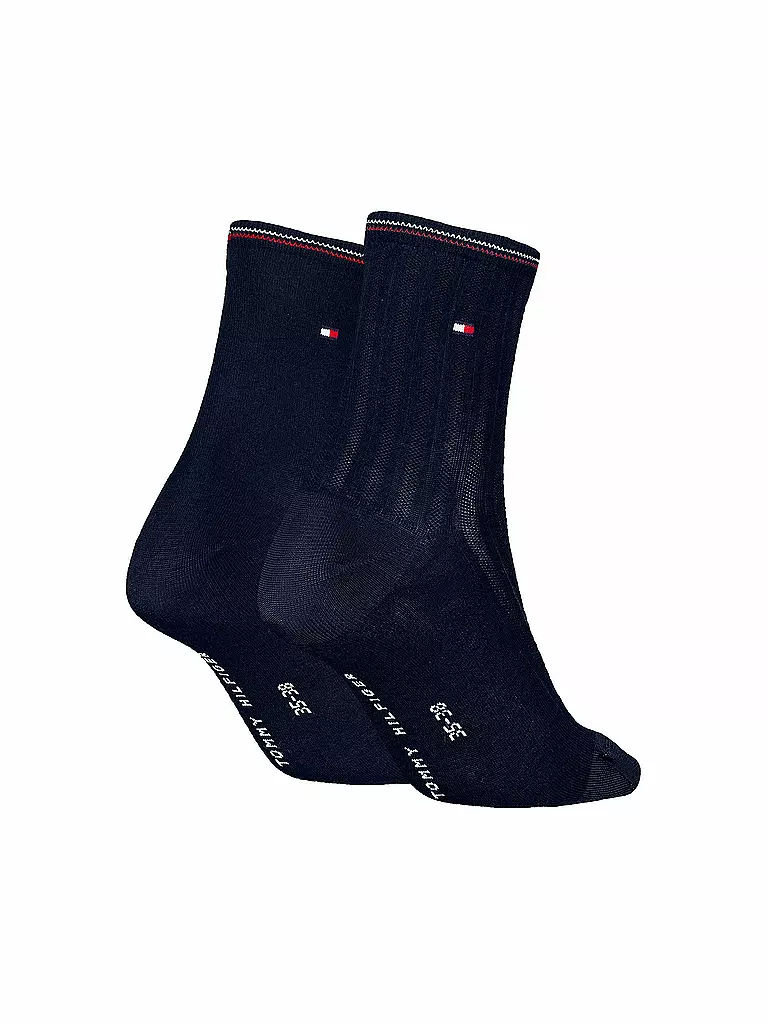 TOMMY HILFIGER | Socken 2er Pkg. navy | dunkelblau