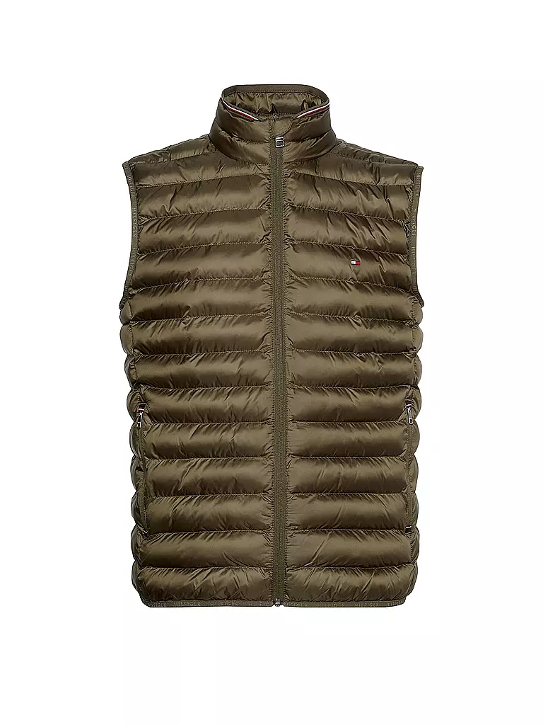 TOMMY HILFIGER | Steppgilet  | olive