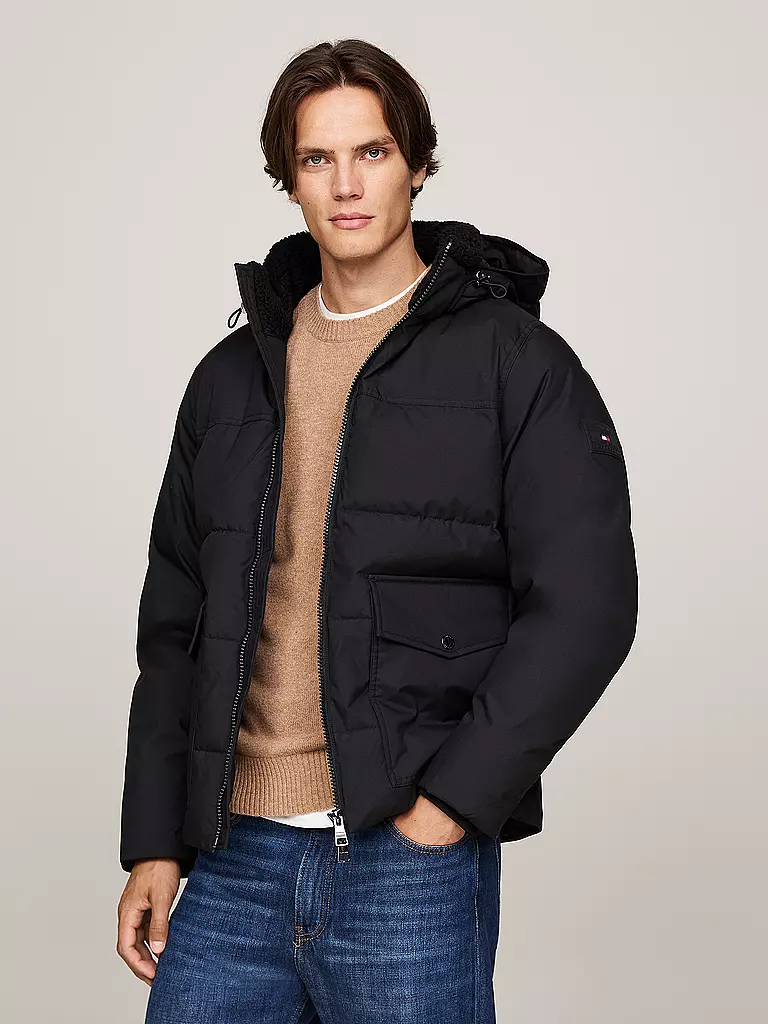 TOMMY HILFIGER | Steppjacke  | schwarz